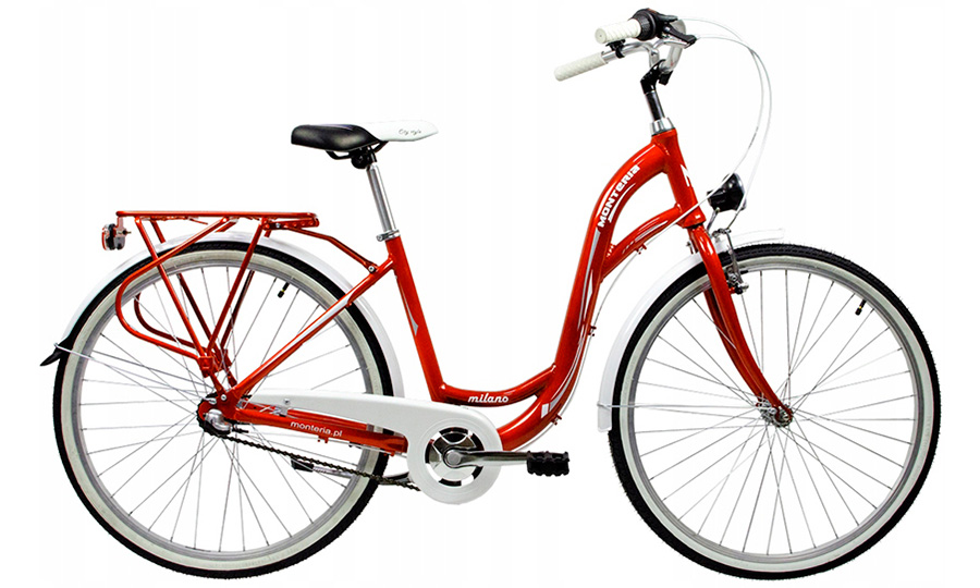 Фотографія Велосипед 26" Monteria Milano 26 Nexus (2021) 2021 Red